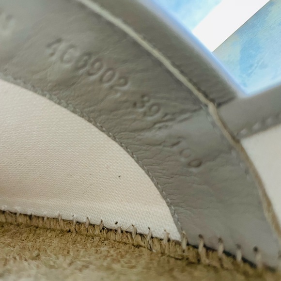 Gucci Bone White GG monogram espadrilles New NIB Authentic - Picture 10 of 10